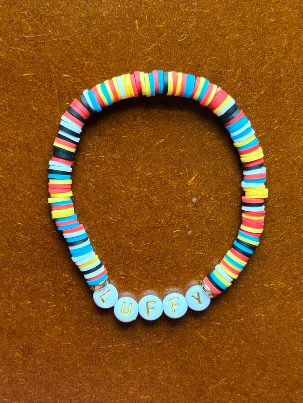 🏴‍☠️ One Piece Inspired Bracelet – Luffy 🏴‍☠️